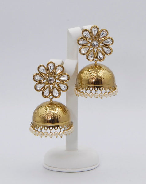 Floral shaped Chumkee Earrings