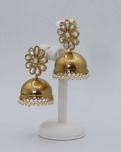 Floral shaped Chumkee Earrings