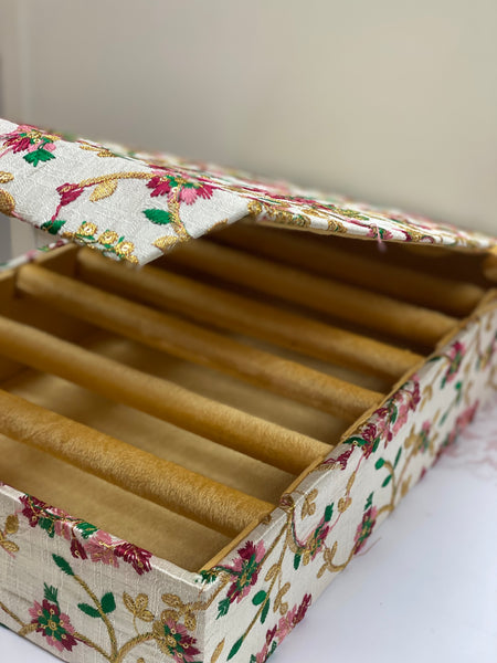 6 roll Ornate Bangle Box